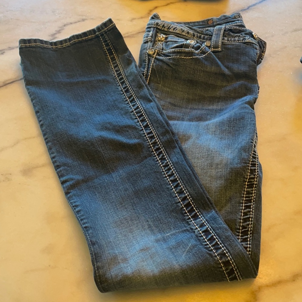 Miss Me boot cut jeans. Size 30.